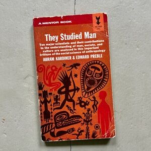 1963 They Studied Man Ethnic Anthropology Scientists Culture Darwin Durkheim